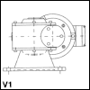 Монтажные формы и варианты исполнения мотор редукторов RT / MRT